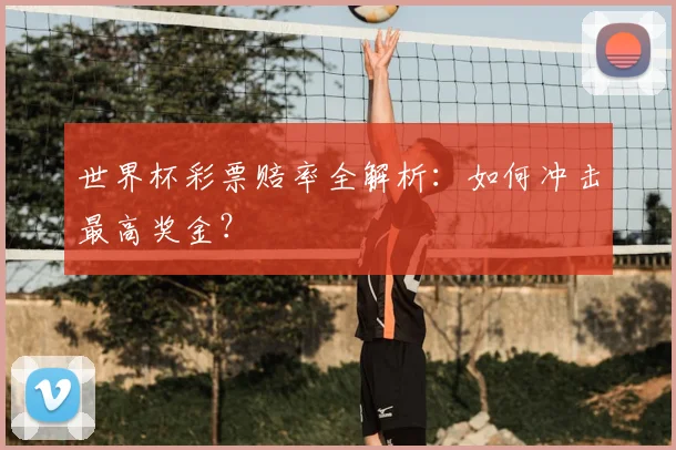 世界杯彩票赔率全解析:如何冲击最高奖金?