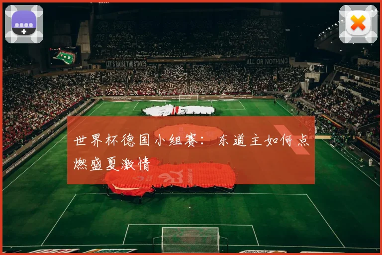 世界杯德国小组赛：东道主如何点燃盛夏激情